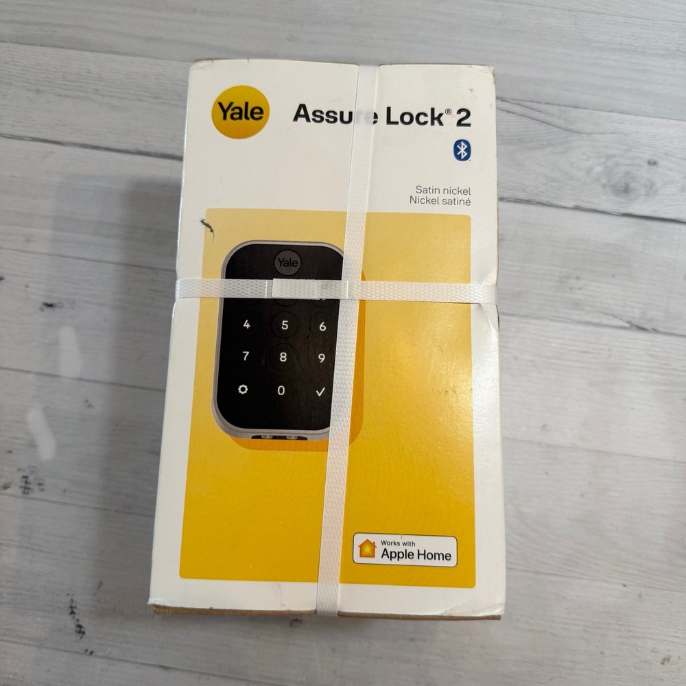Yale‎ Assure Lock 2 Key-Free Keypad Deadbolt Satin Nickel NEW